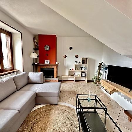 3Br Villetta Con Panoramica Sul Lago Nesso Buitenkant foto