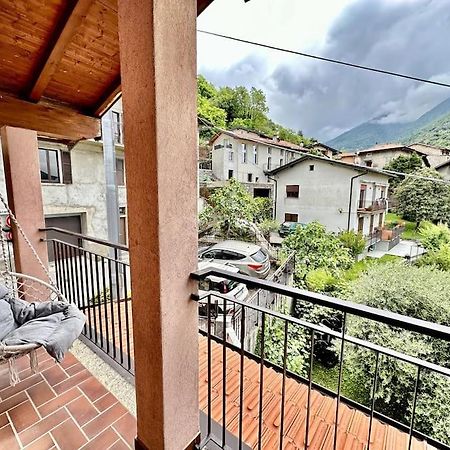 3Br Villetta Con Panoramica Sul Lago Nesso Buitenkant foto