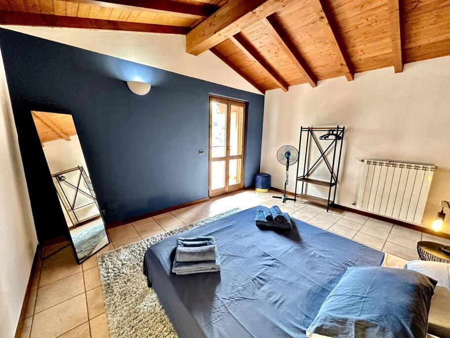 3Br Villetta Con Panoramica Sul Lago Nesso Buitenkant foto