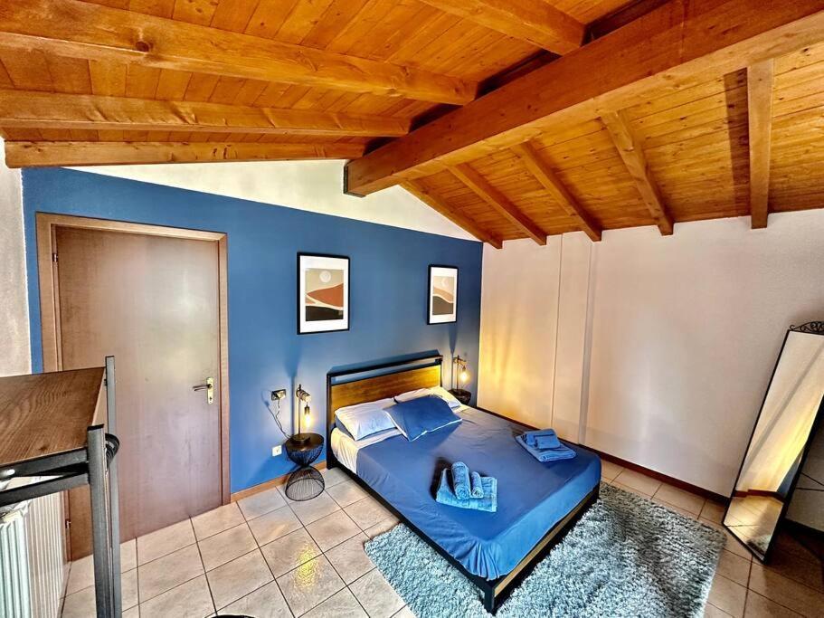 3Br Villetta Con Panoramica Sul Lago Nesso Buitenkant foto