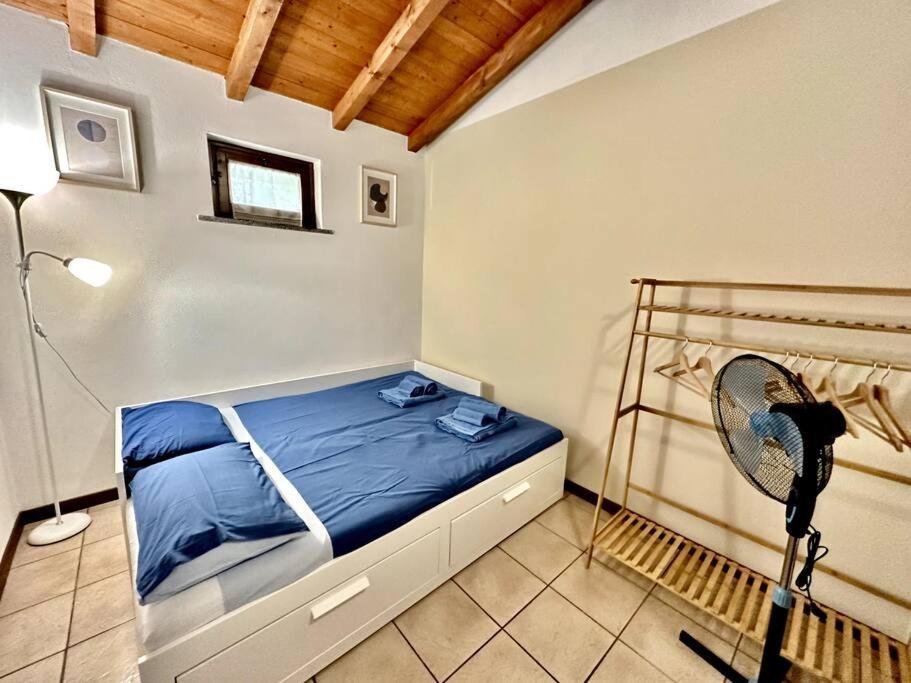 3Br Villetta Con Panoramica Sul Lago Nesso Buitenkant foto