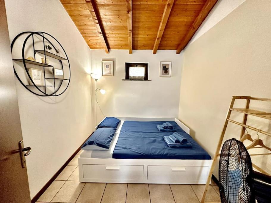 3Br Villetta Con Panoramica Sul Lago Nesso Buitenkant foto